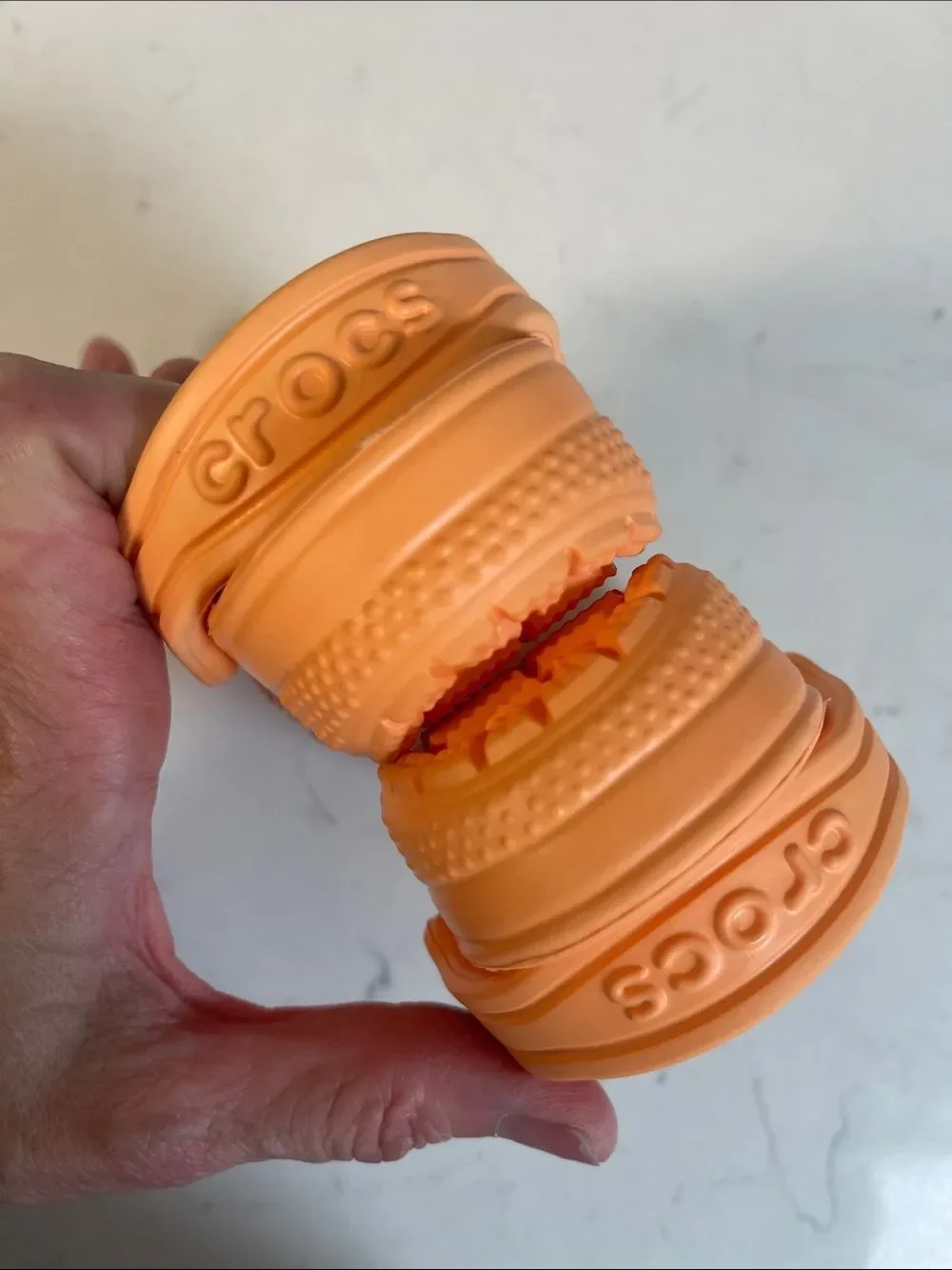 Crocs Toddler Classic Clog Size 5 Peach - Light Orange ? Style # 204536